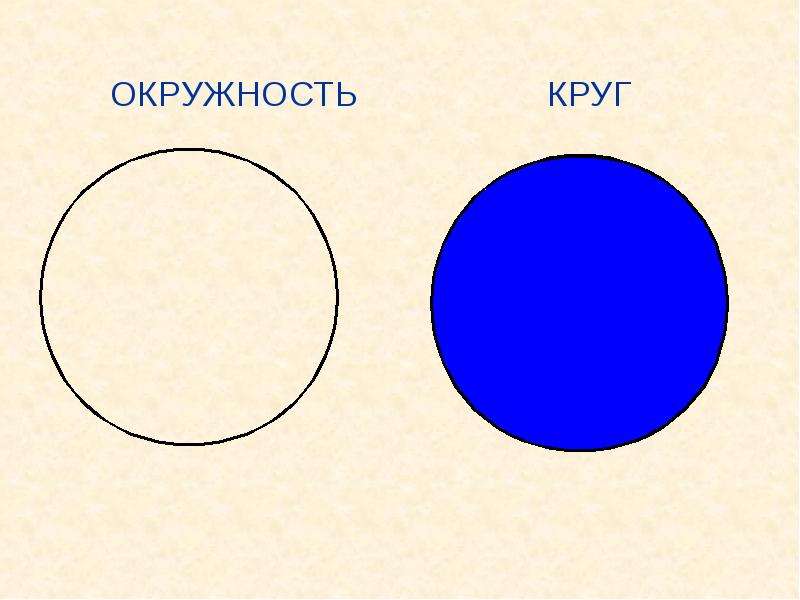 Проект по математике круг и окружность