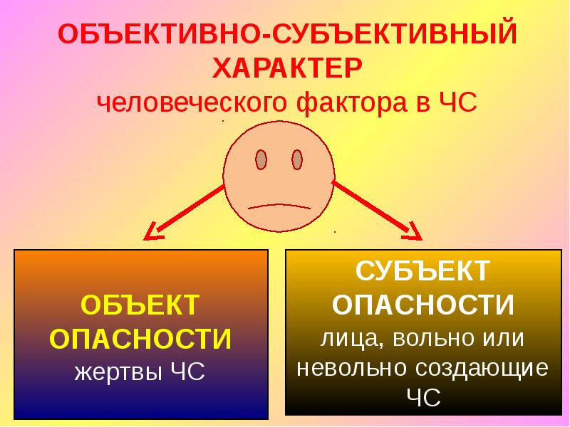 Субъективный характер