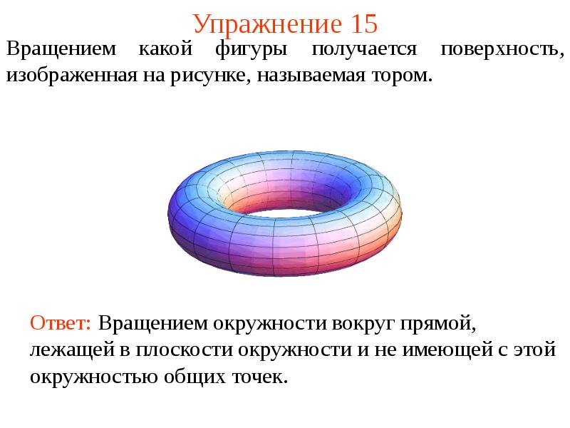 Как фигура получается. Фигура вращения круга. Круг вращается вокруг прямой. Фигуры/ получающиеся при вращении прямой. Что получится вращением круга.