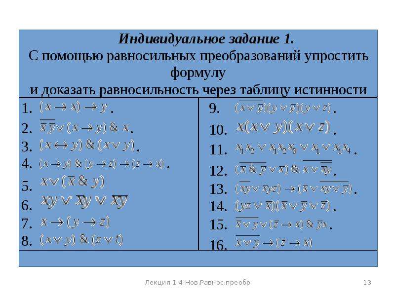 С помощью каких преобразований. Равносильные преобразования уравнений таблица. Равносильные преобразования. Формулы равносильных преобразований.