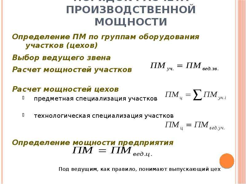 Определить производственную