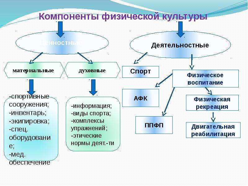 Презентация на тему физическая культура в общекультурной и профессиональной подготовке студентов