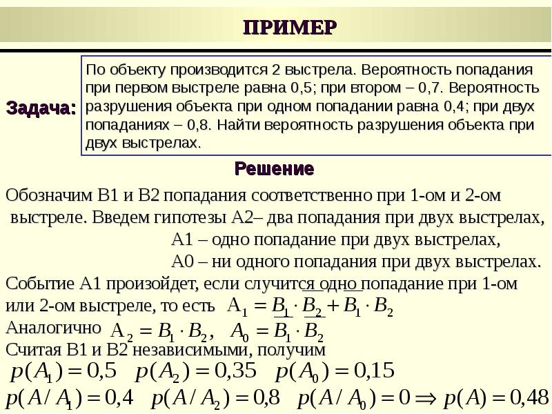 Электрические схемы теория вероятности