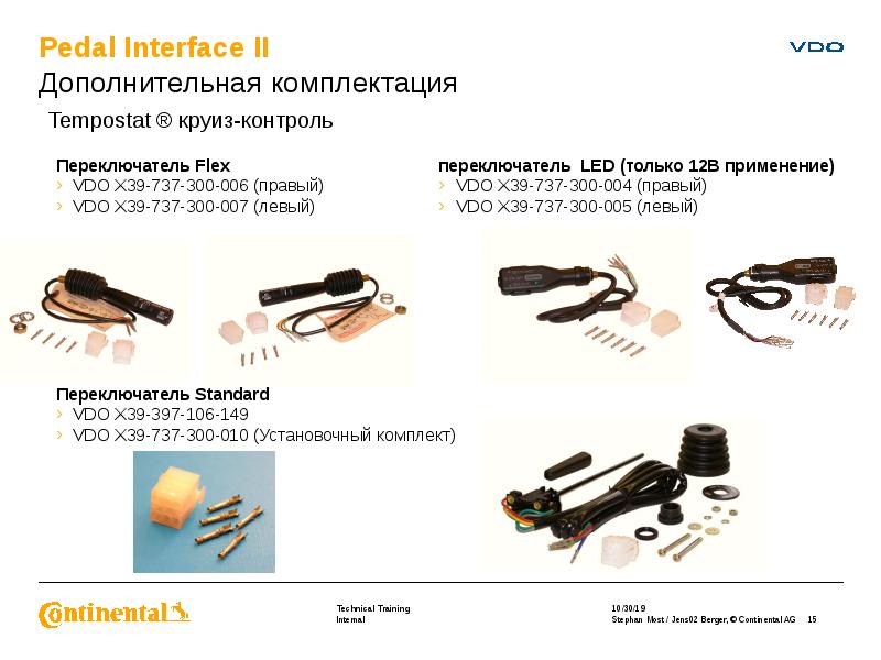 Pedal Interface II Дополнительная комплектация