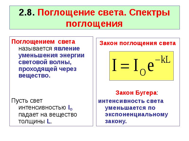 Уменьшенная энергия