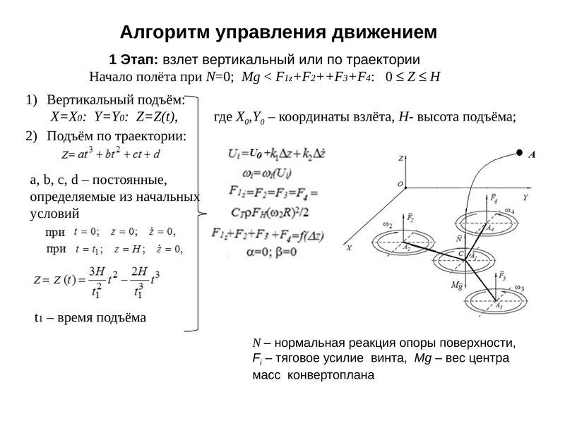 Центрально управляемый. Тяговое усилие винта.