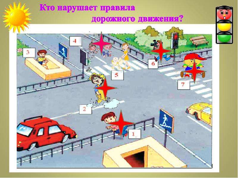 Знакомство Дошкольников С Правилами Дорожного Движения