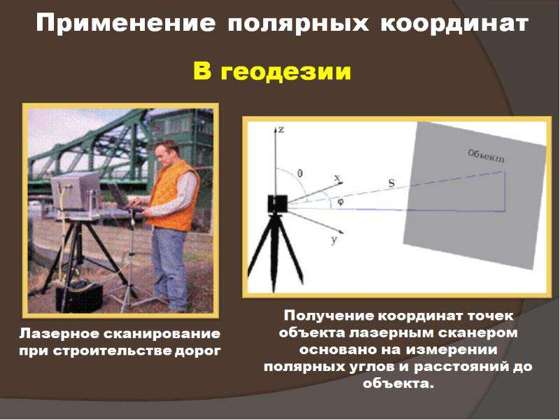 Система применила. Полярная система координат применение. Полярная система координат в геодезии. Системы координат и высот применяемые в геодезии. Применение координат в жизни.