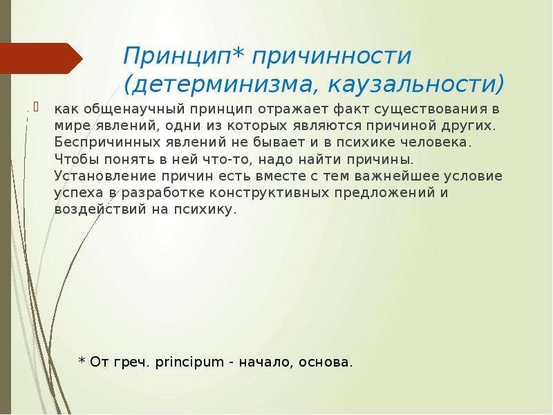 Подходы причинности. Принцип каузальности. Принцип причинности. Принцип причинности в биологии. Причинность в психологии.