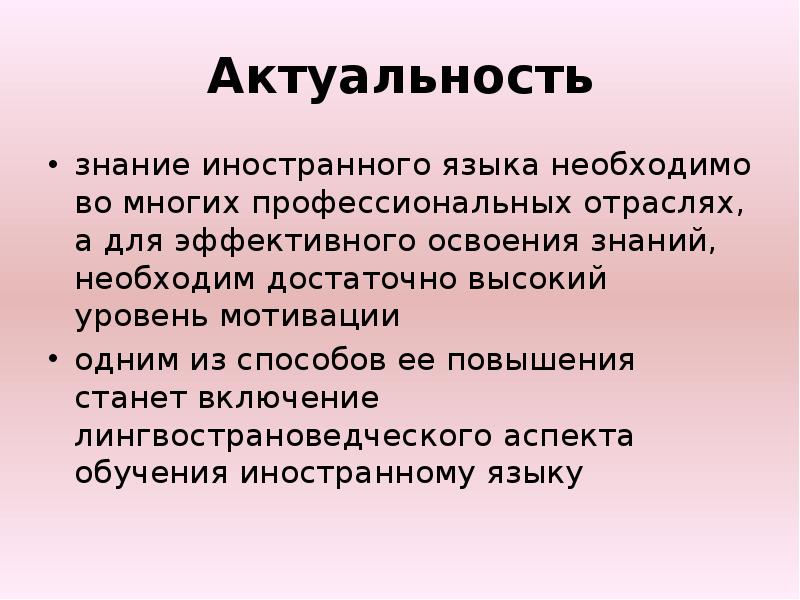 Актуальное знание