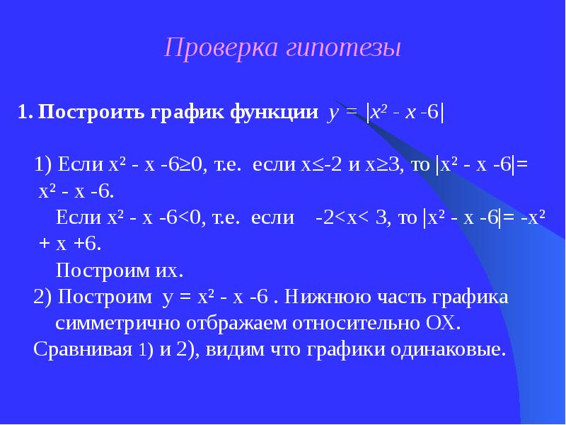 Алгоритм построения линейной функции