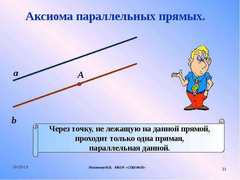 Проект по геометрии 7 класс на тему параллельные прямые