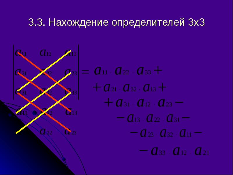 Нахождение определителя. Определитель матрицы 3х3. Нахождение определителя матрицы 3х3. Определитель матрицы 3 на 3. Определитель матрицы 3х3 треугольником.