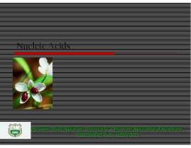 Nucleic acids