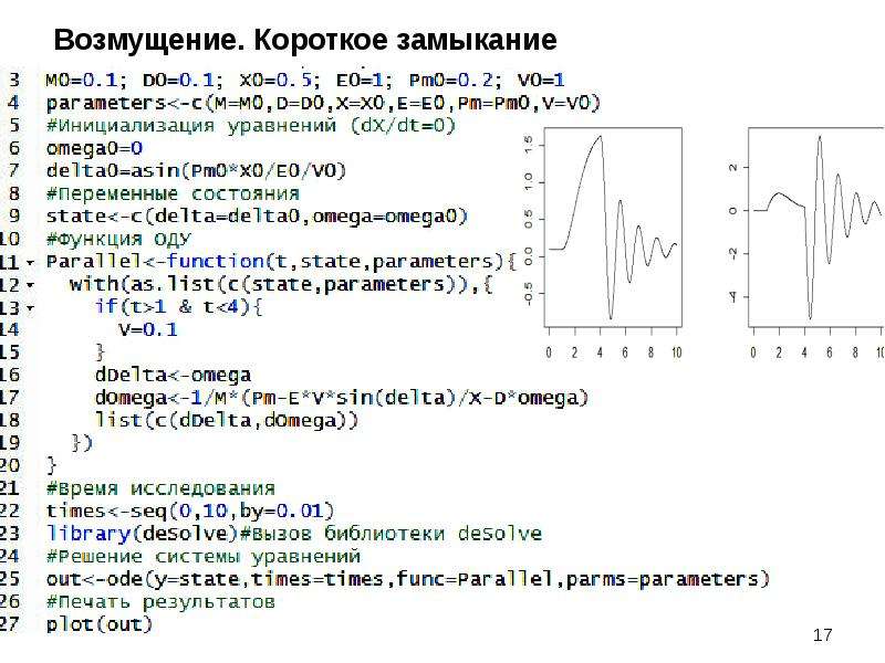 Условия параллельной работы генераторов