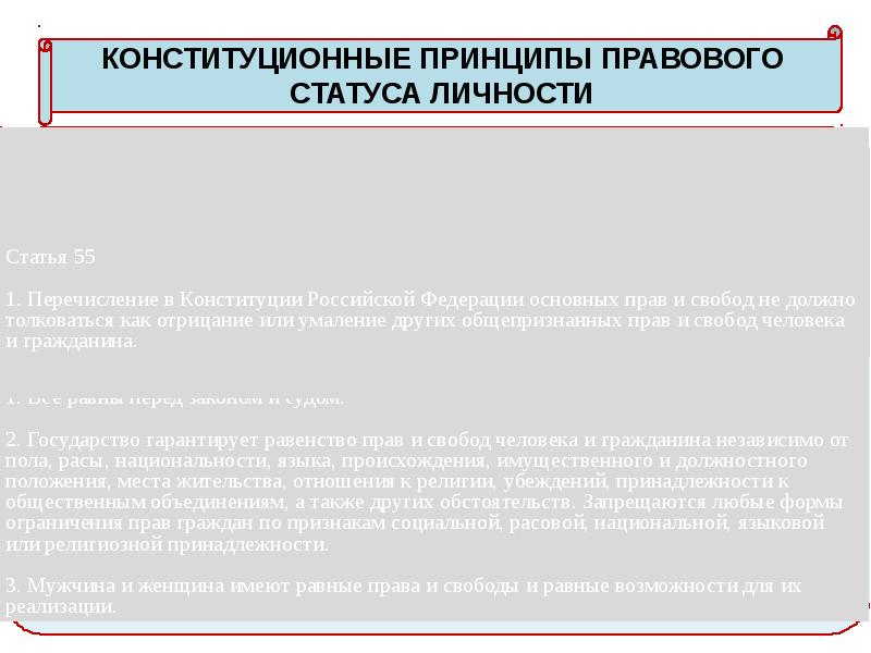 Конституционно правовой статус личности особенности. Конституционные принципы правового статуса личности. Обеспечение прав человека в деятельности полиции. Характеристика принципов правового статуса личности. Правовой статус личности статьи Конституции.