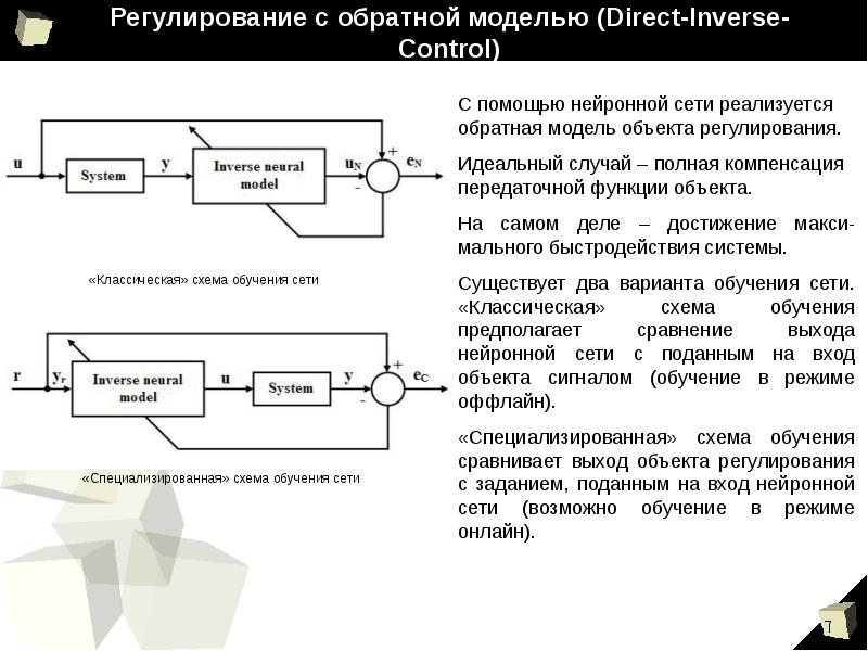 Регулирование 7