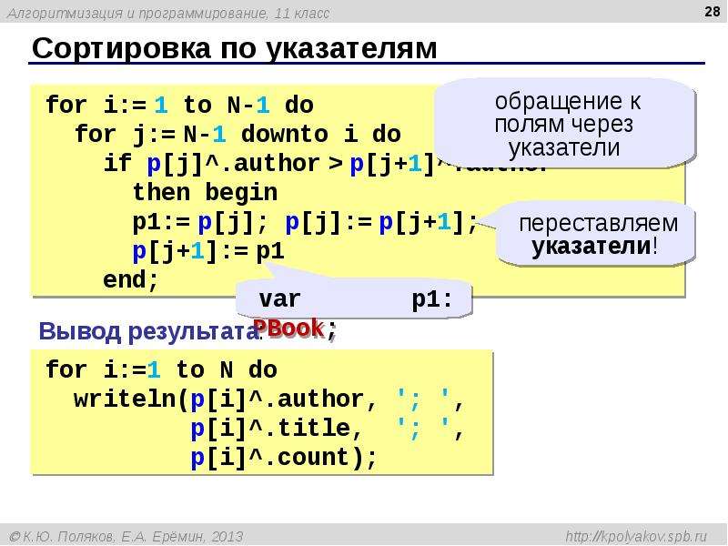 Алгоритмизация и программирование презентация