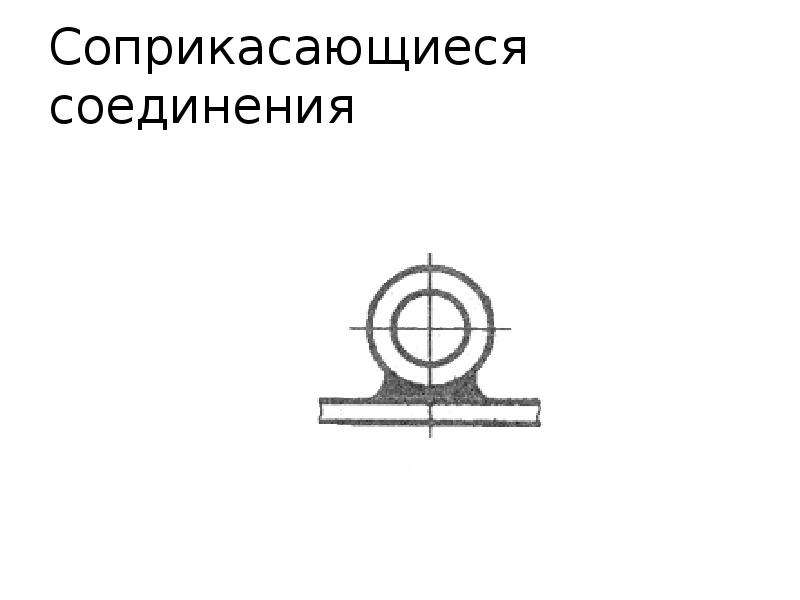 Обозначение какого неразъемного соединения показано на рисунке