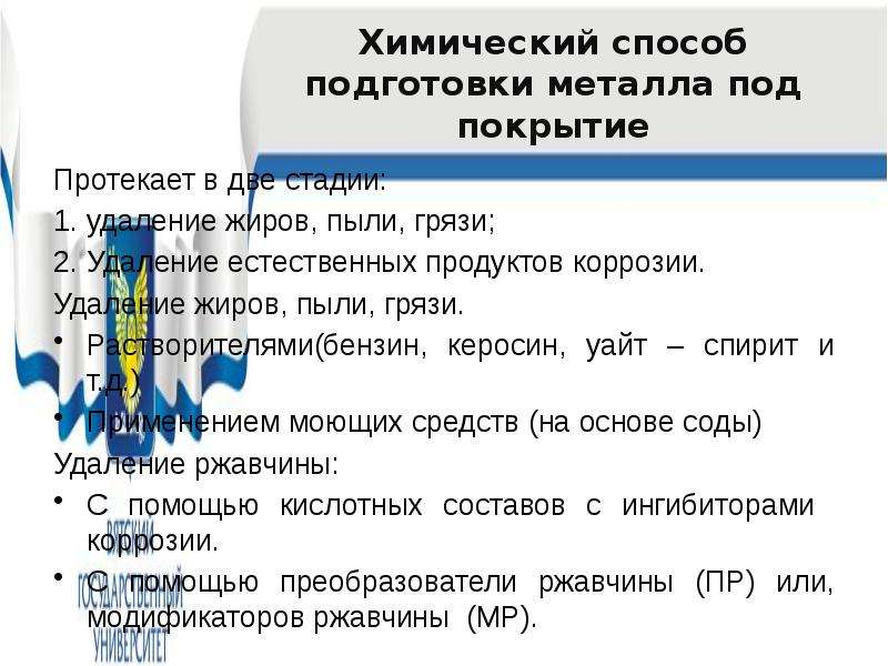 Защита от коррозии презентация