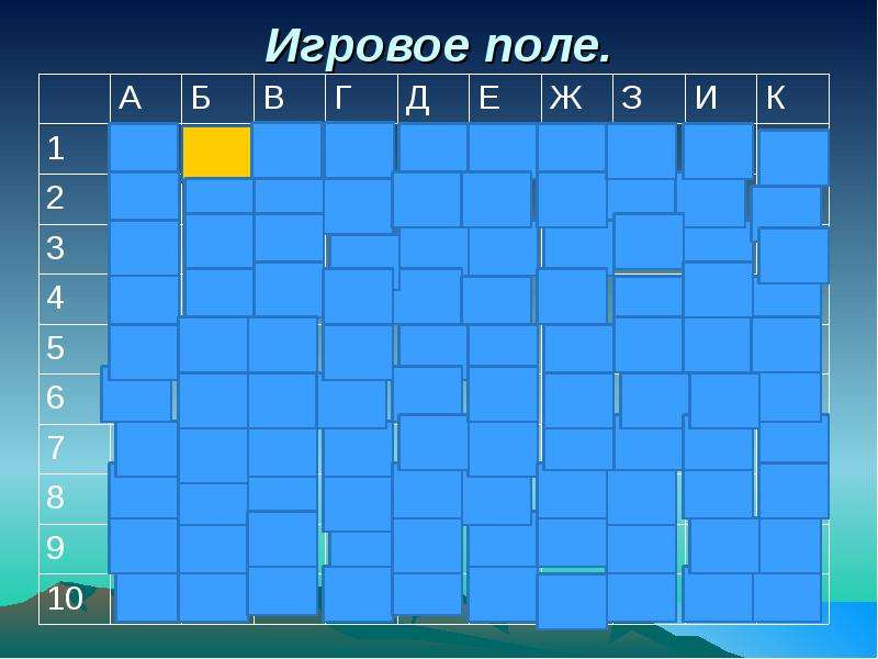 Презентация морской бой по математике 5 класс