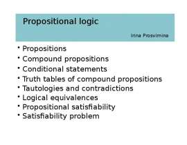 Propositional logic