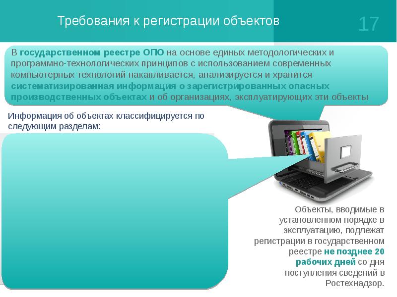 Регистрация опасных производственных объектов презентация