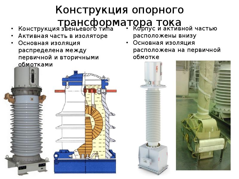 Измерительный трансформатор тока презентация