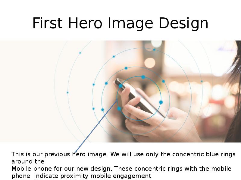 First Hero Image Design
