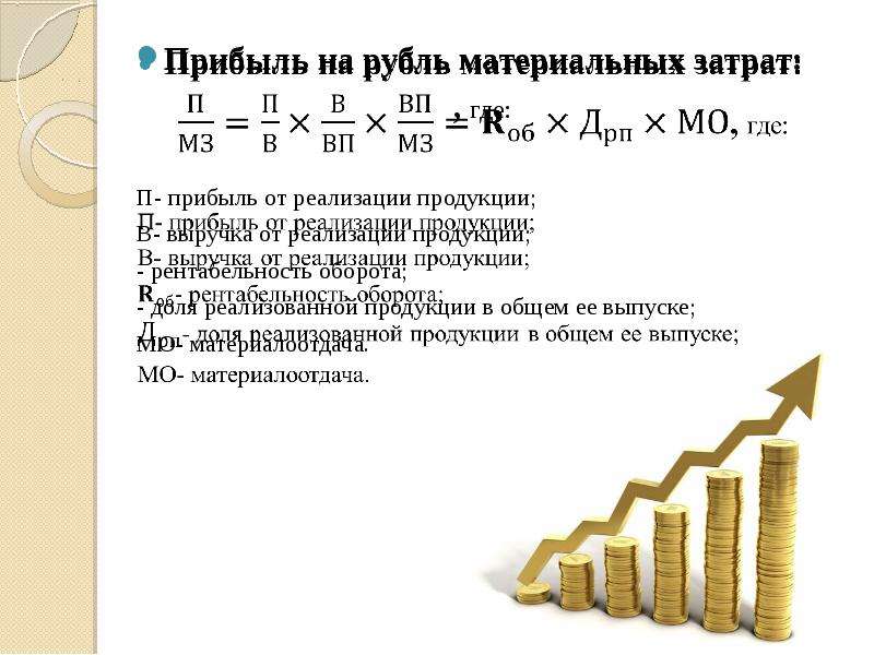 Затраты на 1 руб продукции. Прибыль на рубль затрат. Прибыль на рубль материальных затрат. Анализ прибыли на рубль материальных затрат. Анализ прибыли на 1 рубль материальных затрат.