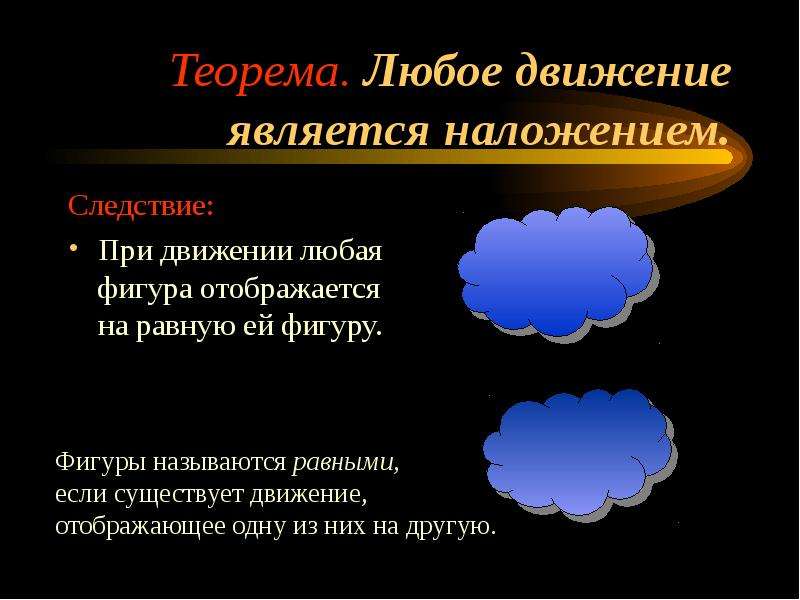 Любое движение. Наложение и движение. Презентация наложении движения. Теорема любое движение является наложением. Наложение и движение в геометрии.