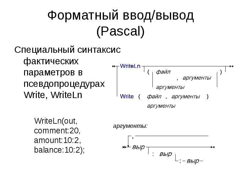 Файловая система ввод и вывод информации презентация