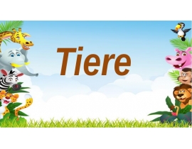 Tiere