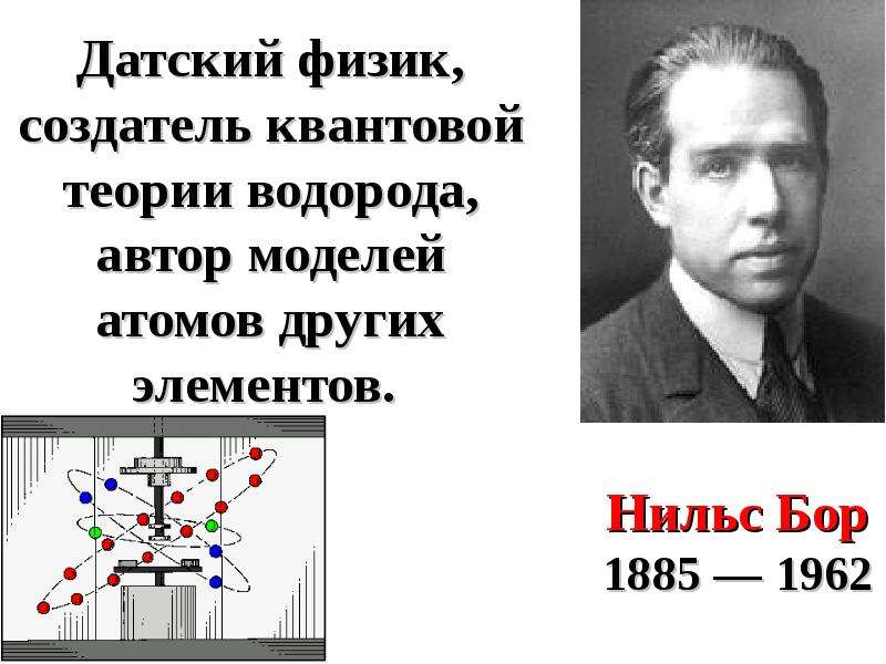 Физик 19. Нильс Бор квантовая теория. Нильс Бор строение атома. Создатель первой квантовой теории атома. Автор теории атомов.