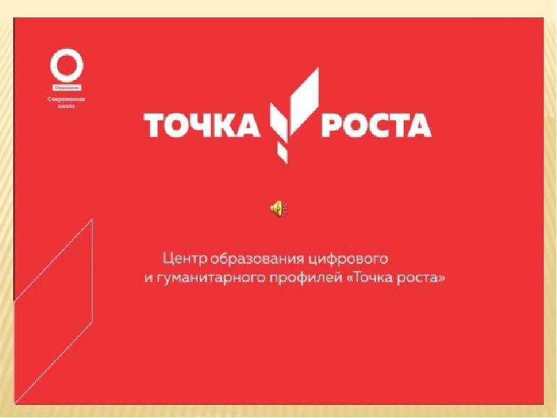 Шаблон презентации точка роста