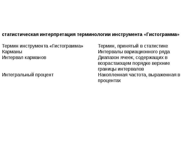 Предварительная обработка. Предварительная обработка экспериментальных данных. Трактовка 