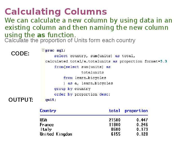 Sql column exists