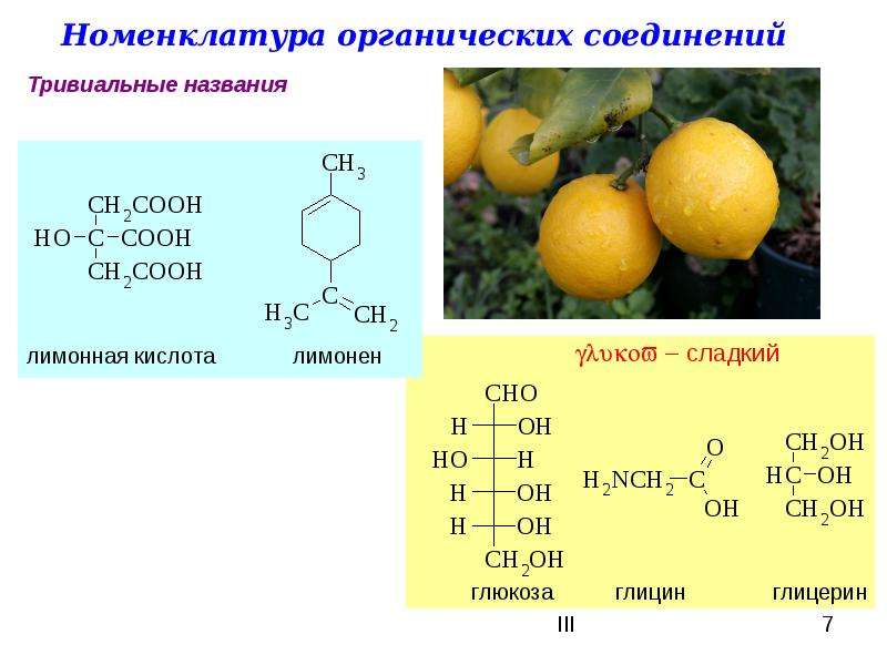 Презентация номенклатура органических соединений 10 класс