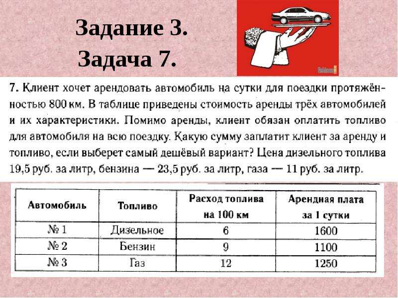 Применение математических методов для решения содержательных задач презентация