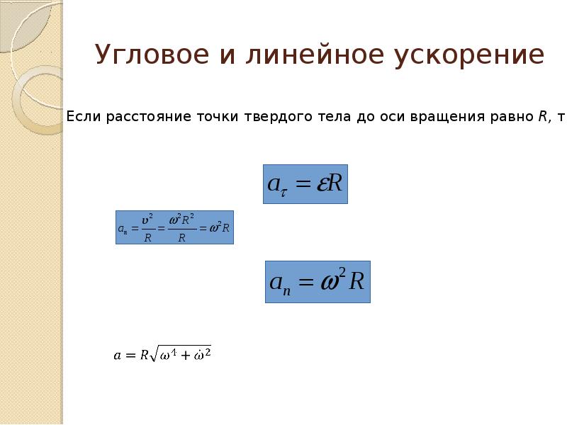 Полное линейное ускорение