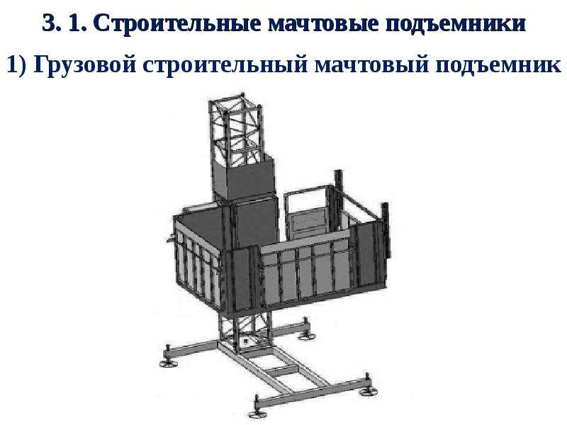 Технология монтажа строительных конструкций