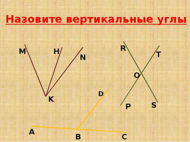 Вершина вертикального угла