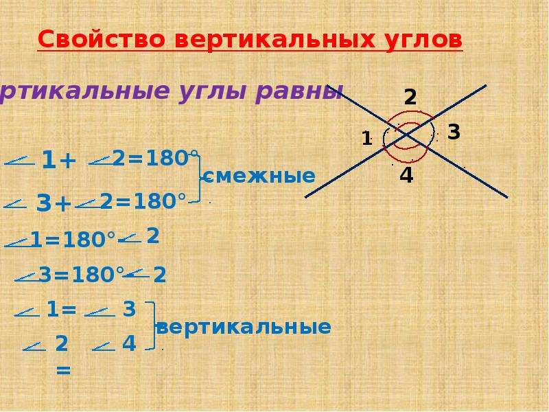 Как определить вертикальные углы. Вертикальные углы. По свойству вертикальных углов. Как найти вертикальные углы. Сумма вертикальных углов.