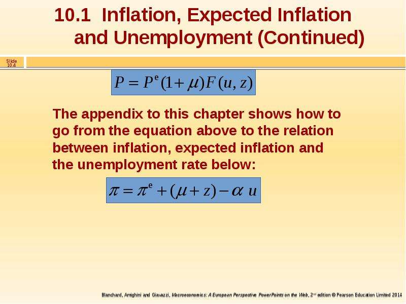 Natural rate of unemployment Formula. Phillips curve equation. The link between unemployment and inflation. Inflationary expectations Formula. Natural rate