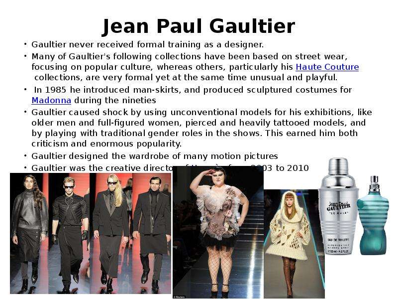 Jean Paul Gaultier Teddy Bear