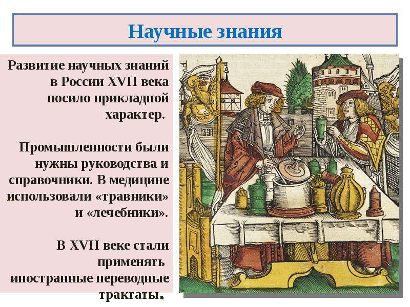 Культура народов россии в 17 веке рисунок