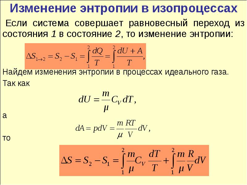 Уравнение состояния идеального газа изопроцессы газовые законы