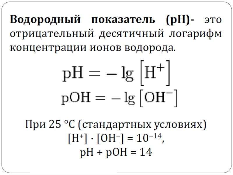 Схемы образования ионов водорода