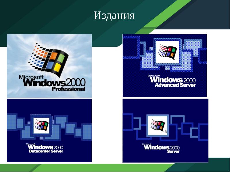 Презентация история развития windows