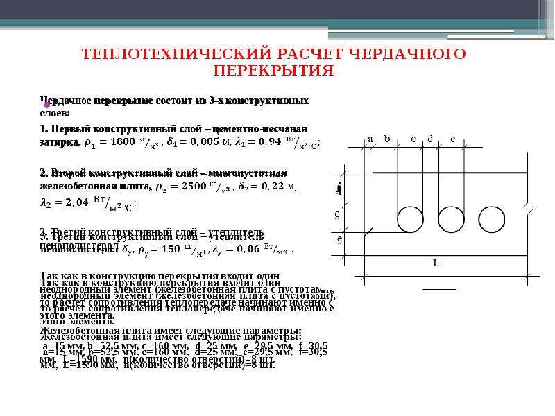 Теплотехнический расчет. Теплотехнический расчет толщины утеплителя. Калькулятор толщины перекрытия. Теплотехнические характеристики многопустотной плиты перекрытия. Теплотехнический расчет онлайн.